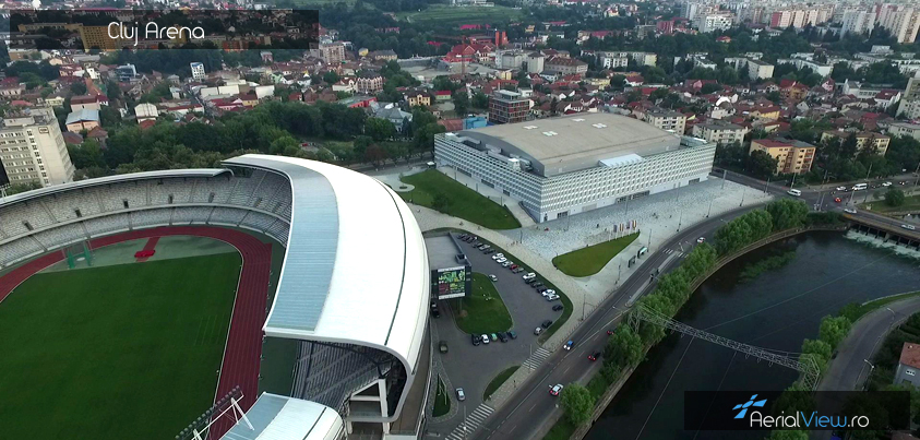 Fotografie drona Cluj Arena